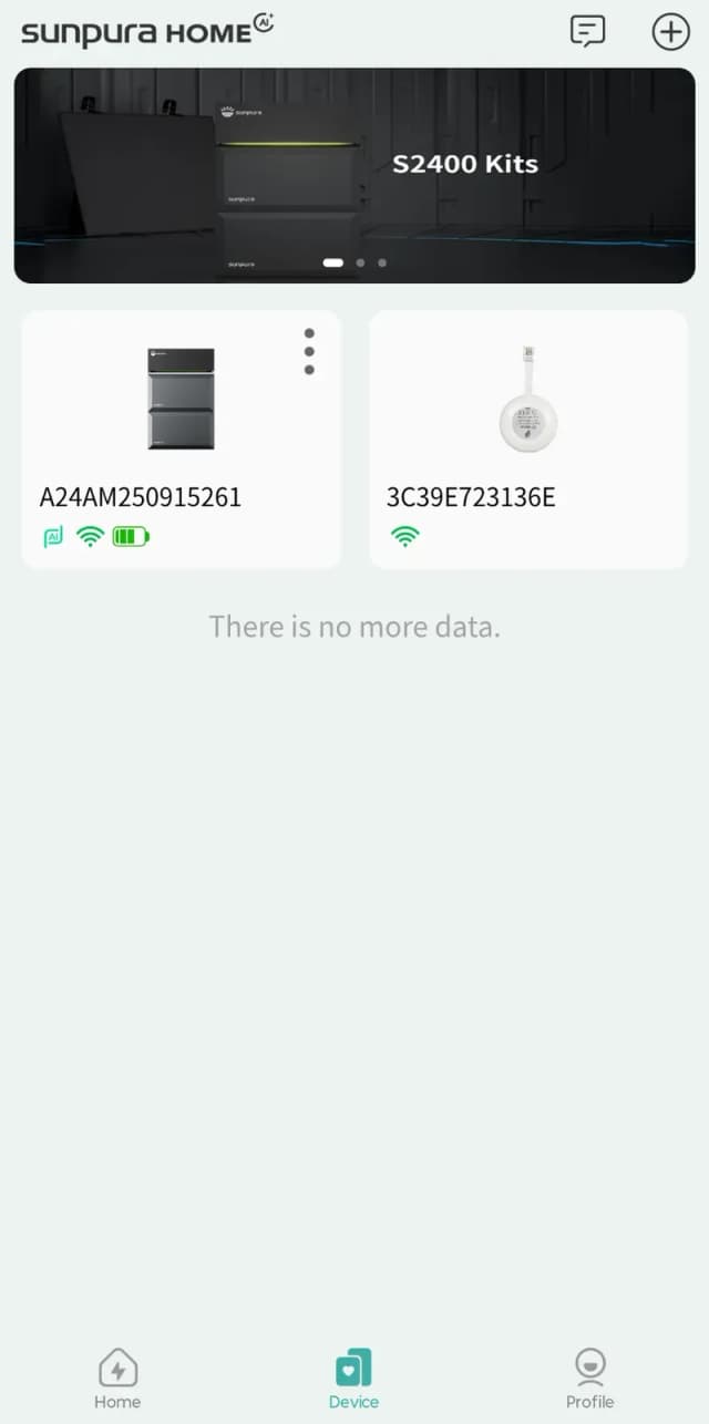 Apparatenoverzicht: Sunpura S2400 en meegeleverde P1-meter